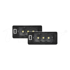 High Power BMW E39 LED License Plate Lamp (Smoke)