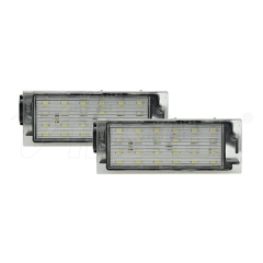 Renault LED License Plate Lamp