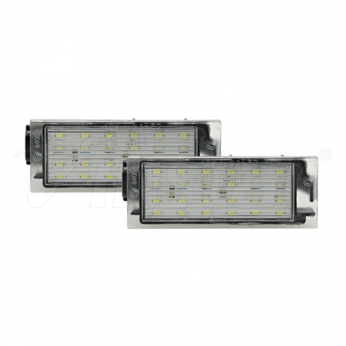 Renault LED License Plate Lamp