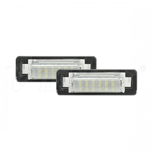 Benz W210 4D LED License Plate Lamp
