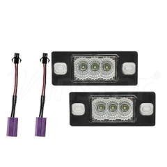 High Power VW Canbus LED License Plate Lamp (Clear+CREE LED)