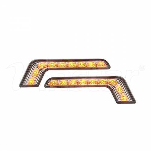 Universal L-shape LED DRL lights(DRL&Side Light)