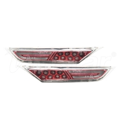 LED Side Markers Lights GT-R R35(Red Lens+Clear)