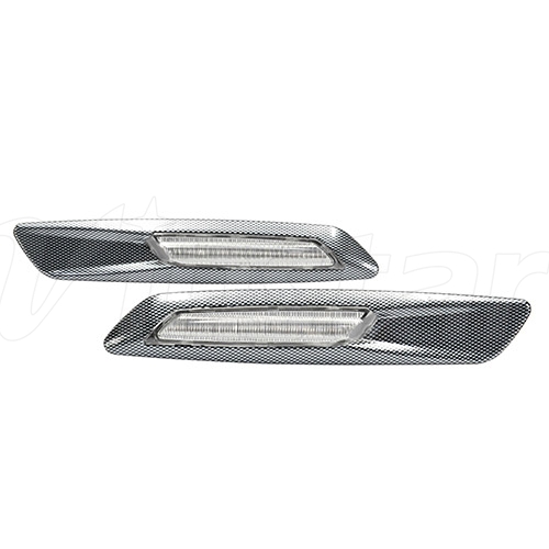 Toyota LED Side marker(Clear lens+3D Carbon finishes)