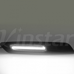 LED Side Indicator Light (GIV) (Clear Lens+Black Chrome Finishes)