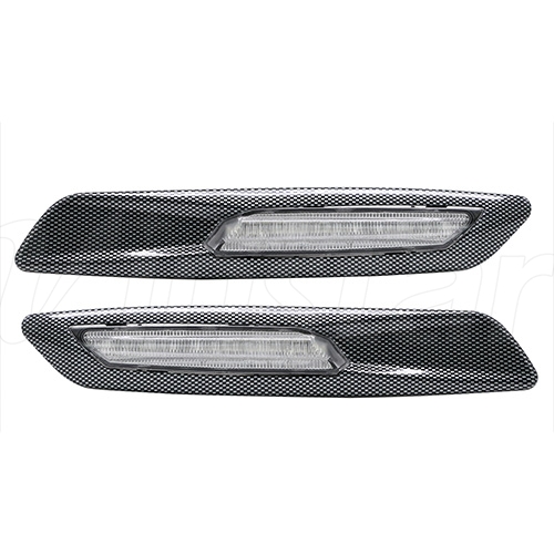 LED Side Indicator Light (GIV) (Clear Lens+3D Carbon Finishes)