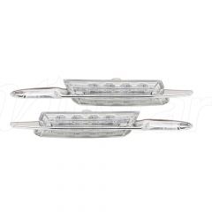 LED Side marker Clear+LED Fin