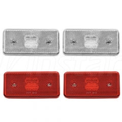 LED Side Indicator Light (GIV) (Clear+Red)