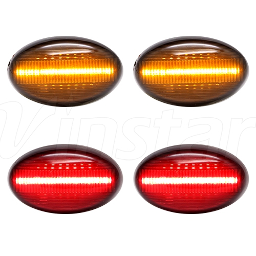 Ford Super_Duty Front+Rear LED Side Marker Lamp
