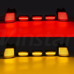 Hummer H2 Front+Rear LED Cab Roof Light