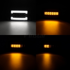 Jeep Wrangler Front LED Corner Lights