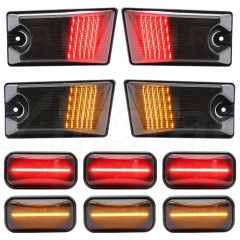 Hummer H2 Front+Rear LED Cab Roof Light