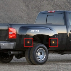 Chevrolet Silverado Front+Rear LED Side Marker Lamp