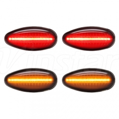 Chevrolet Silverado Front+Rear LED Side Marker Lamp