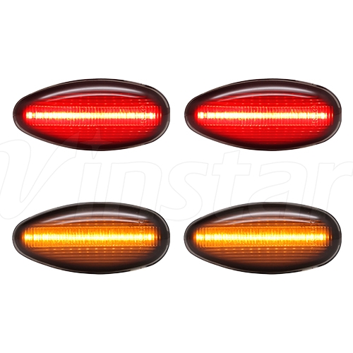 Chevrolet Silverado Front+Rear LED Side Marker Lamp