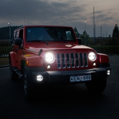Jeep Wrangler LED Headlight